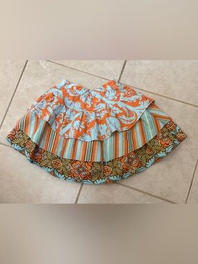 Chatti Patti tiered ruffle skirt